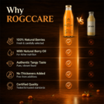 ROGCARE Sea Buckthorn 600ml in Glass Botle [ Pack of 02 ] Each 300ml | Ladakh Sea Buckthorn Juice, with Vitamin C, Omega 3 6 7 9 & Antioxidants | Skin Wellness - Image 3